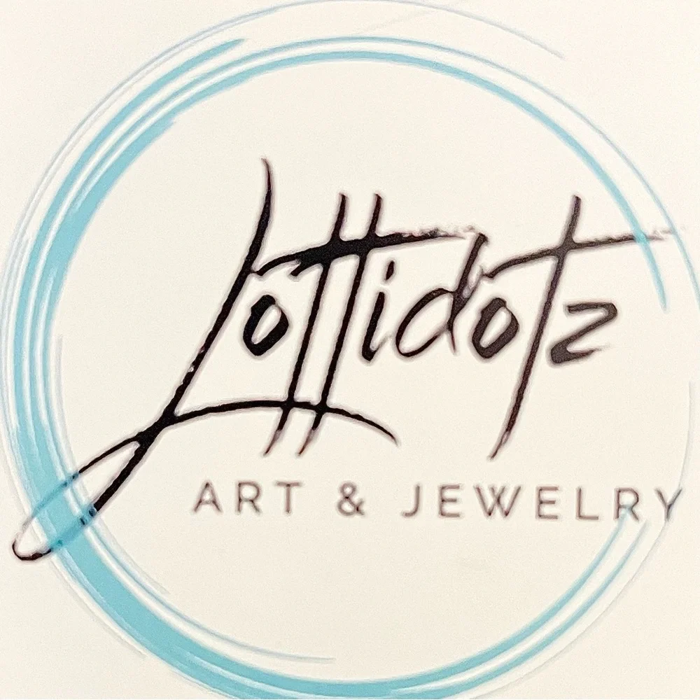 Ocean Waves Dangle Earrings Polymer Clay - Picture 6 of 8